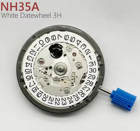 Japan Genuine NH35 Automatic Mechanical Movement High Accuracy 24 Jewels Mod Watch Replacement NH35A Date at 3:00 （U 1273599 Private Listing）